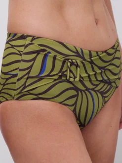 Femilet RIVERO Mid bikini broekje - Coffee Leaves
