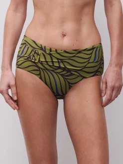 Femilet RIVERO Mid bikini broekje - Coffee Leaves