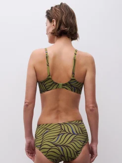 Femilet RIVERO Mid bikini broekje - Coffee Leaves