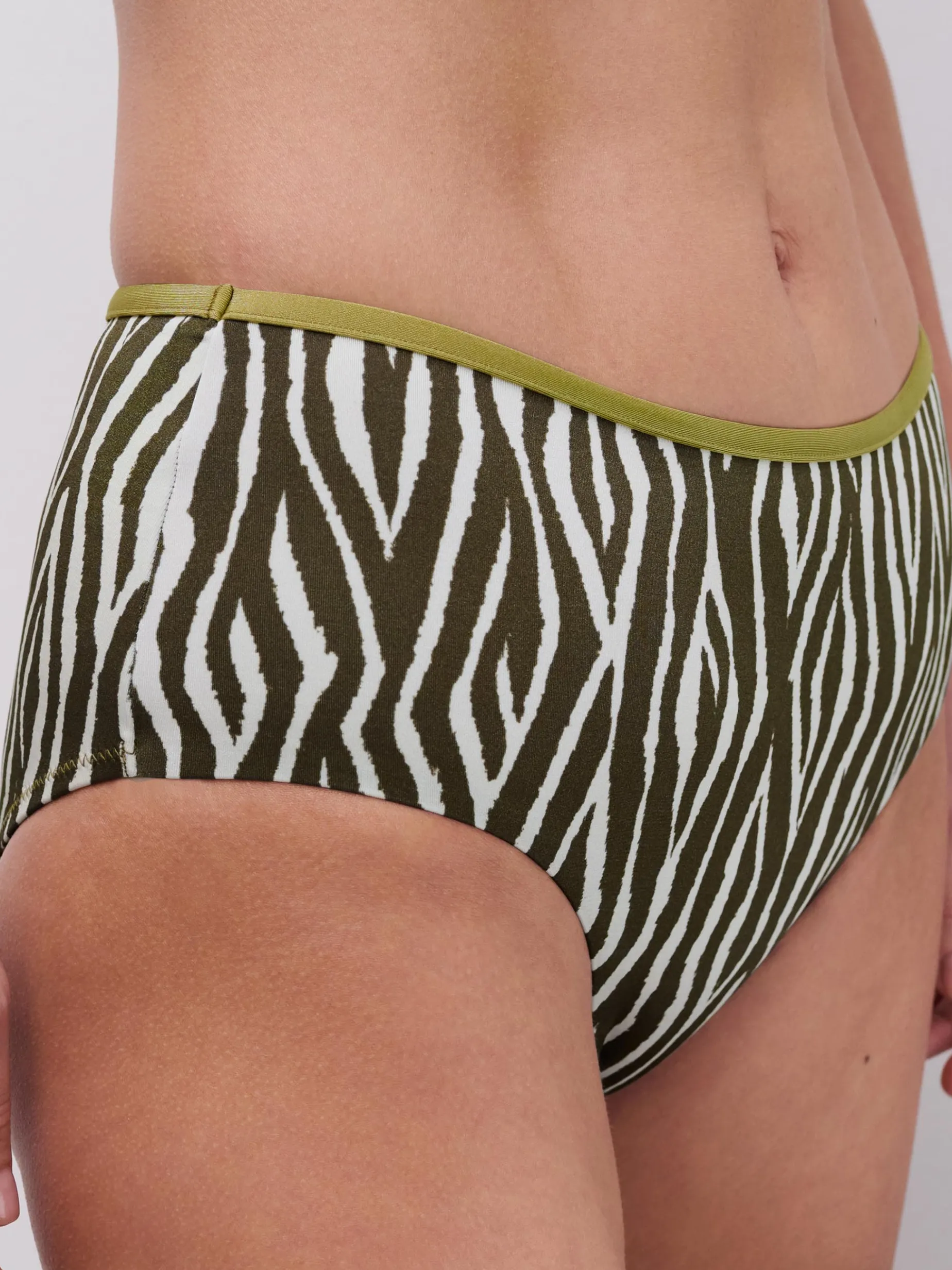 Femilet SIFNOS Mid bikini broekje - Safari Green