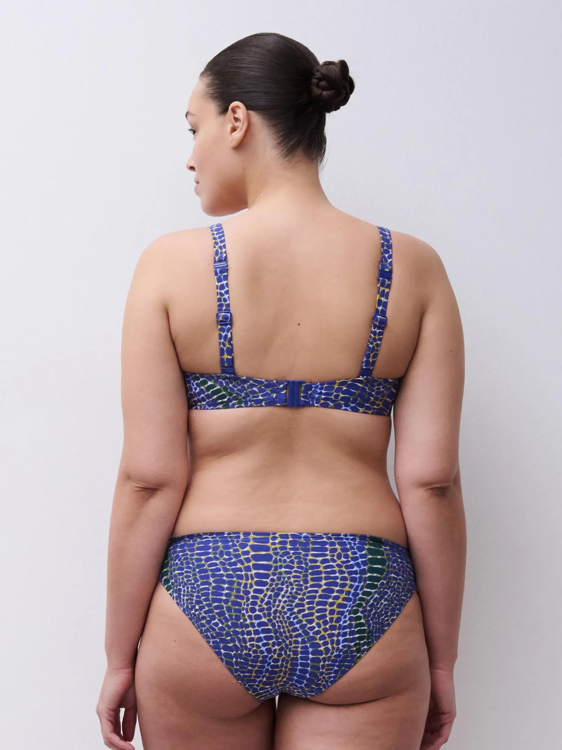 Femilet TAULA Voorgevormde bikini top - Blue snake