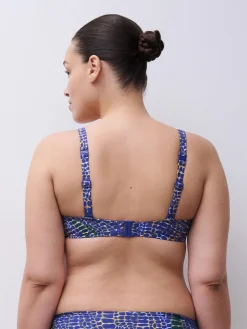 Femilet TAULA Voorgevormde bikini top - Blue snake