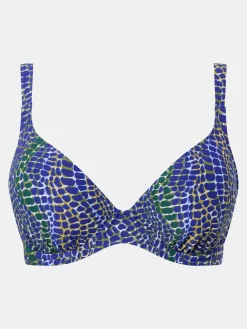 Femilet TAULA Voorgevormde bikini top - Blue snake