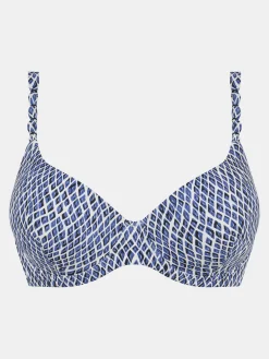 Femilet TIDRA Voorgevormde bikini top - Blue Reptile