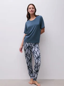 Femilet YARA Lange broek - Blue petal