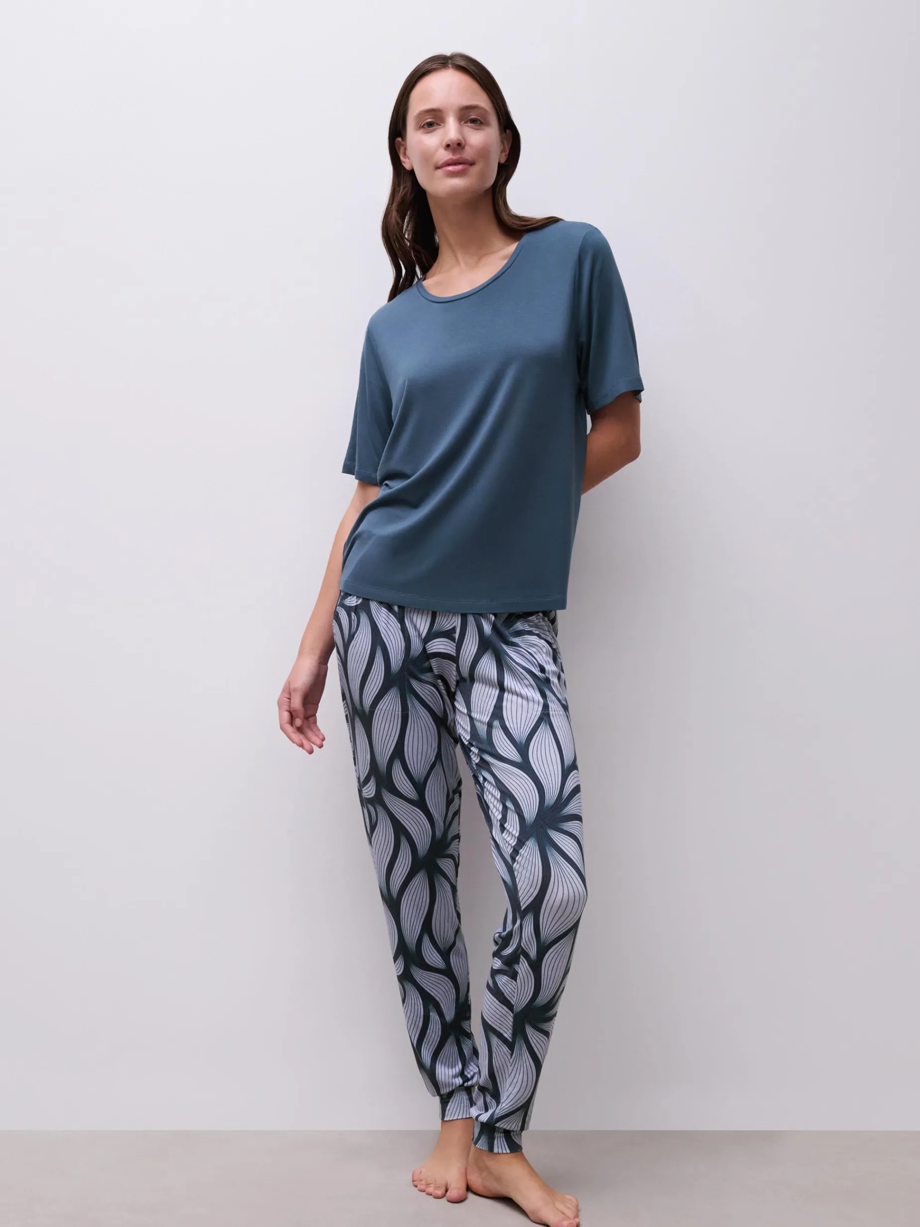Femilet YARA Lange broek - Blue petal