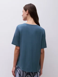 Femilet YARA Top korte mouw - Dark Denim