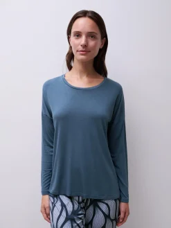 Femilet YARA Top lange mouw - Dark Denim