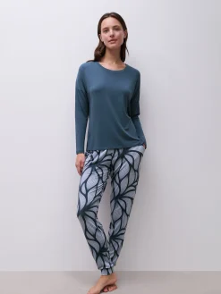 Femilet YARA Top lange mouw - Dark Denim