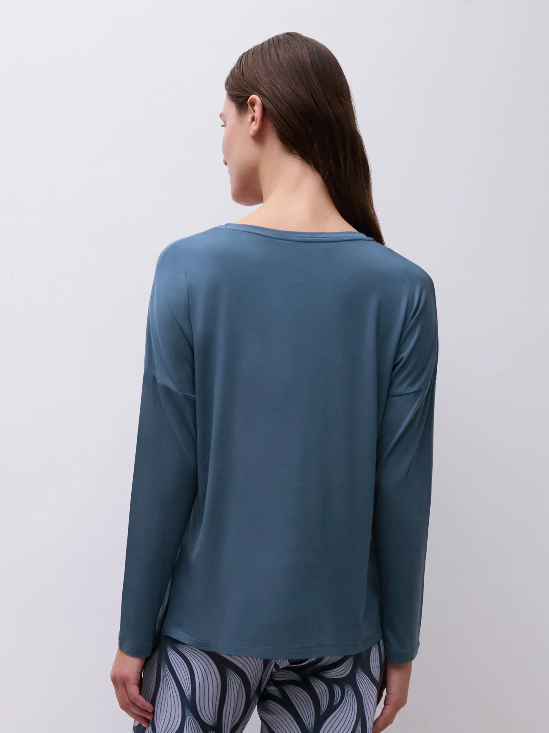 Femilet YARA Top lange mouw - Dark Denim