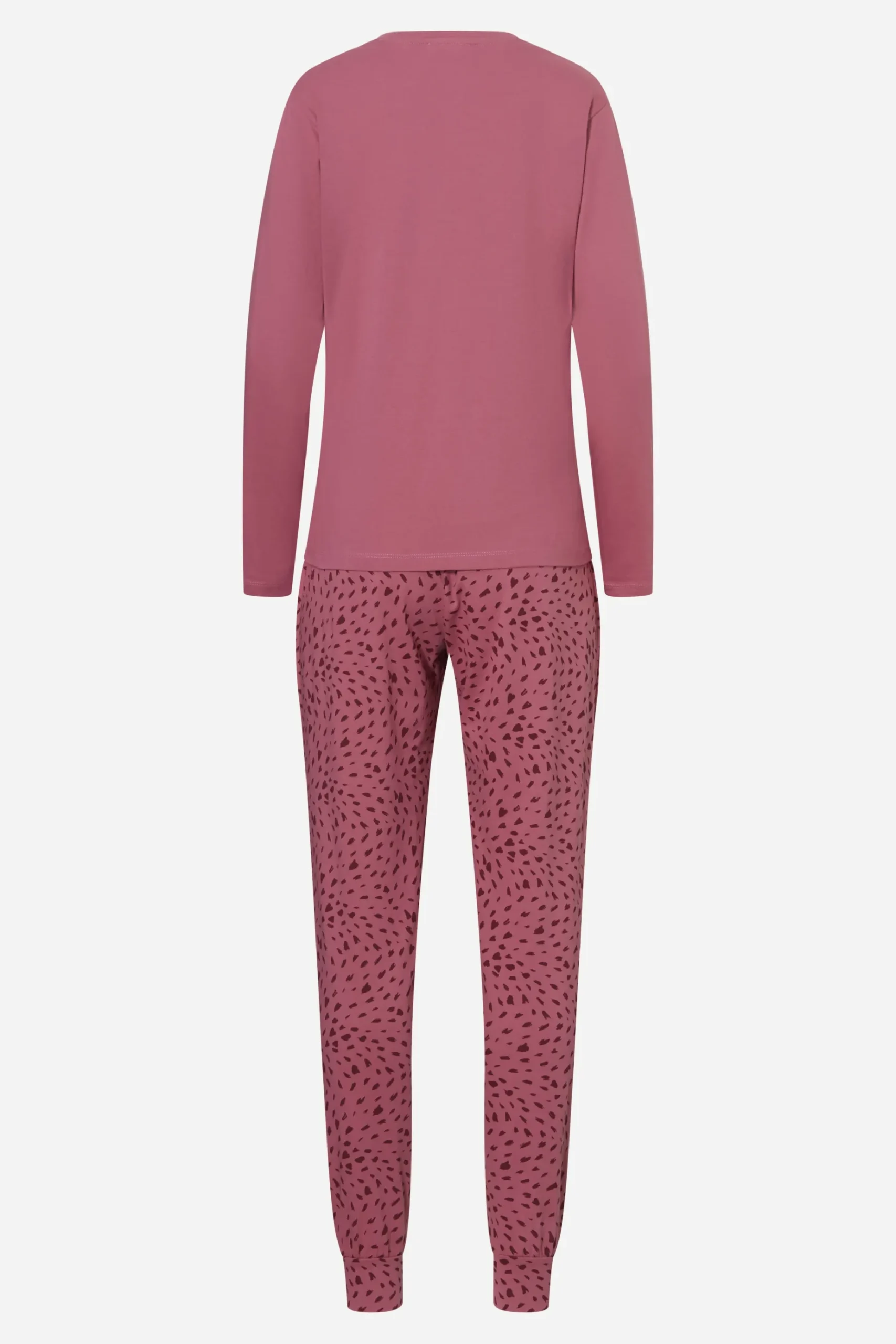 Livera ABSTRACT HEARTS Pyjama lange mouw - Red Hearts