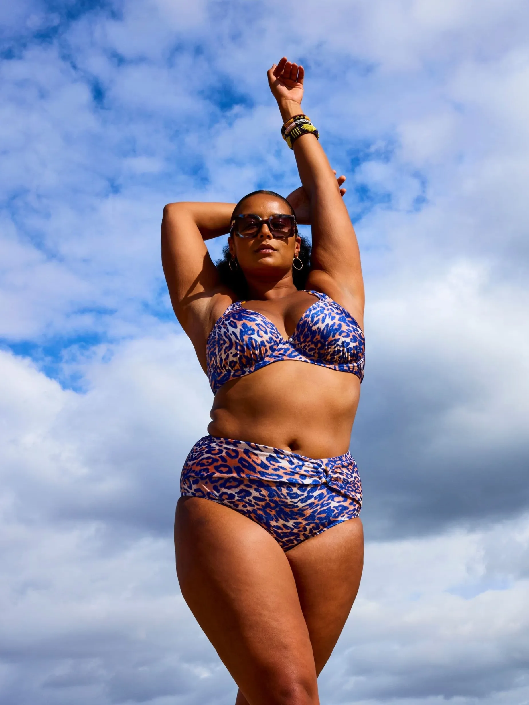 Livera BARBADOS ANIMAL High Waist Bikinibroekje - Wavy leopard
