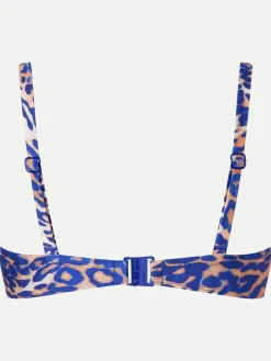 Livera BARBADOS ANIMAL Padded Britt (strapless) - Wavy leopard