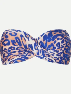 Livera BARBADOS ANIMAL Padded Britt (strapless) - Wavy leopard