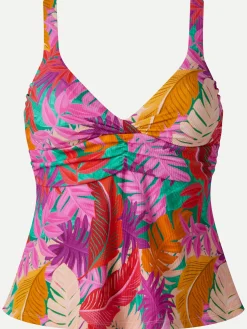 Livera BARBADOS Bethany Tankini - Colorful leaves