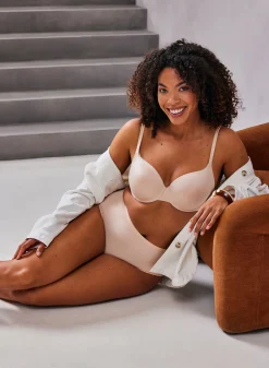 Livera Cotton Hoge Taille Slip Anna - Beige
