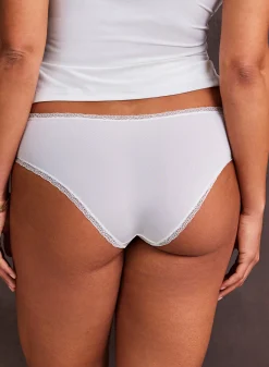 Livera Micro Lace Hipster - Milk