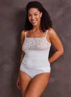 Livera Micro Lace Hipster - Milk