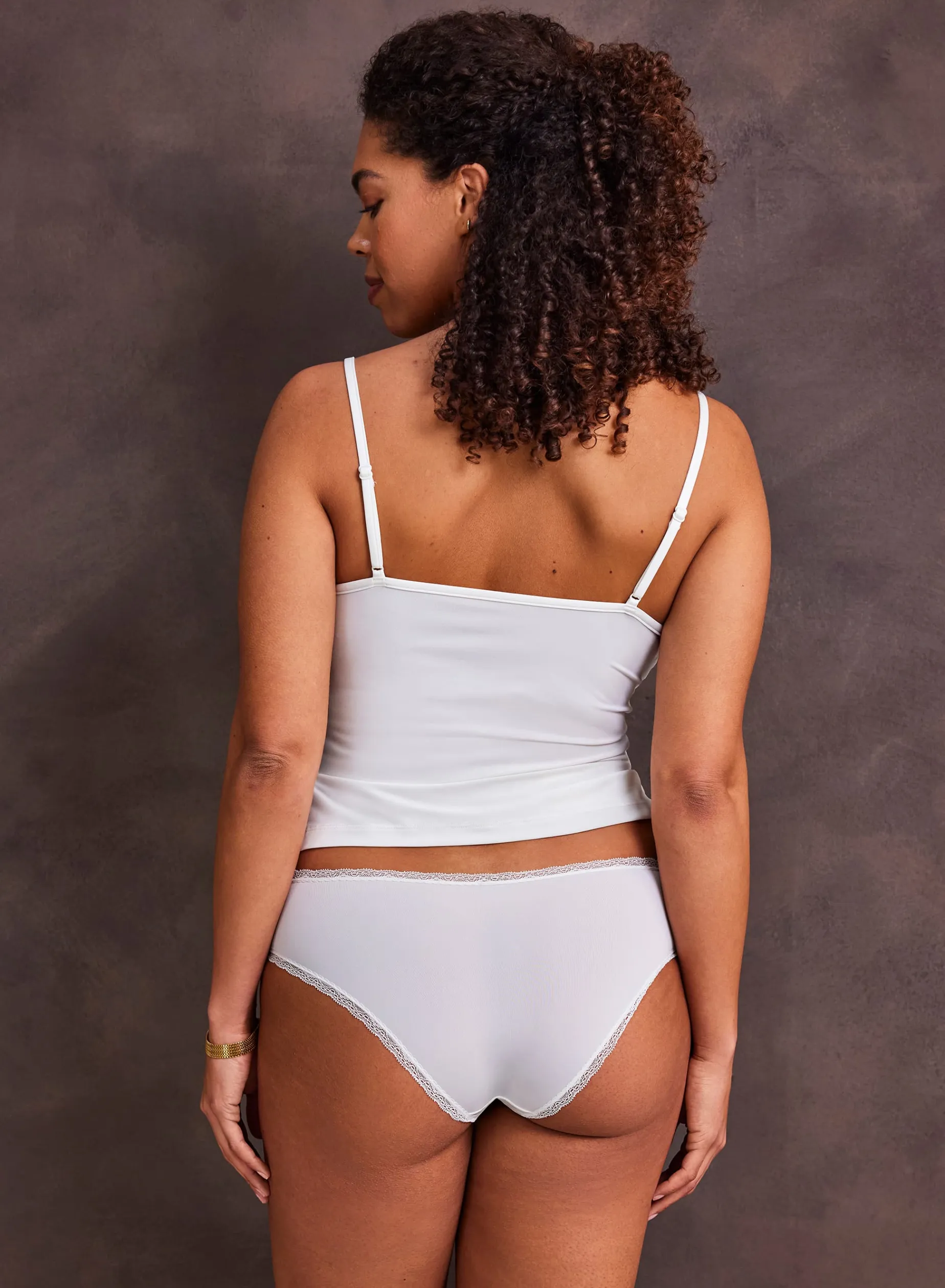 Livera Micro Lace Sasja Hemdje - Milk