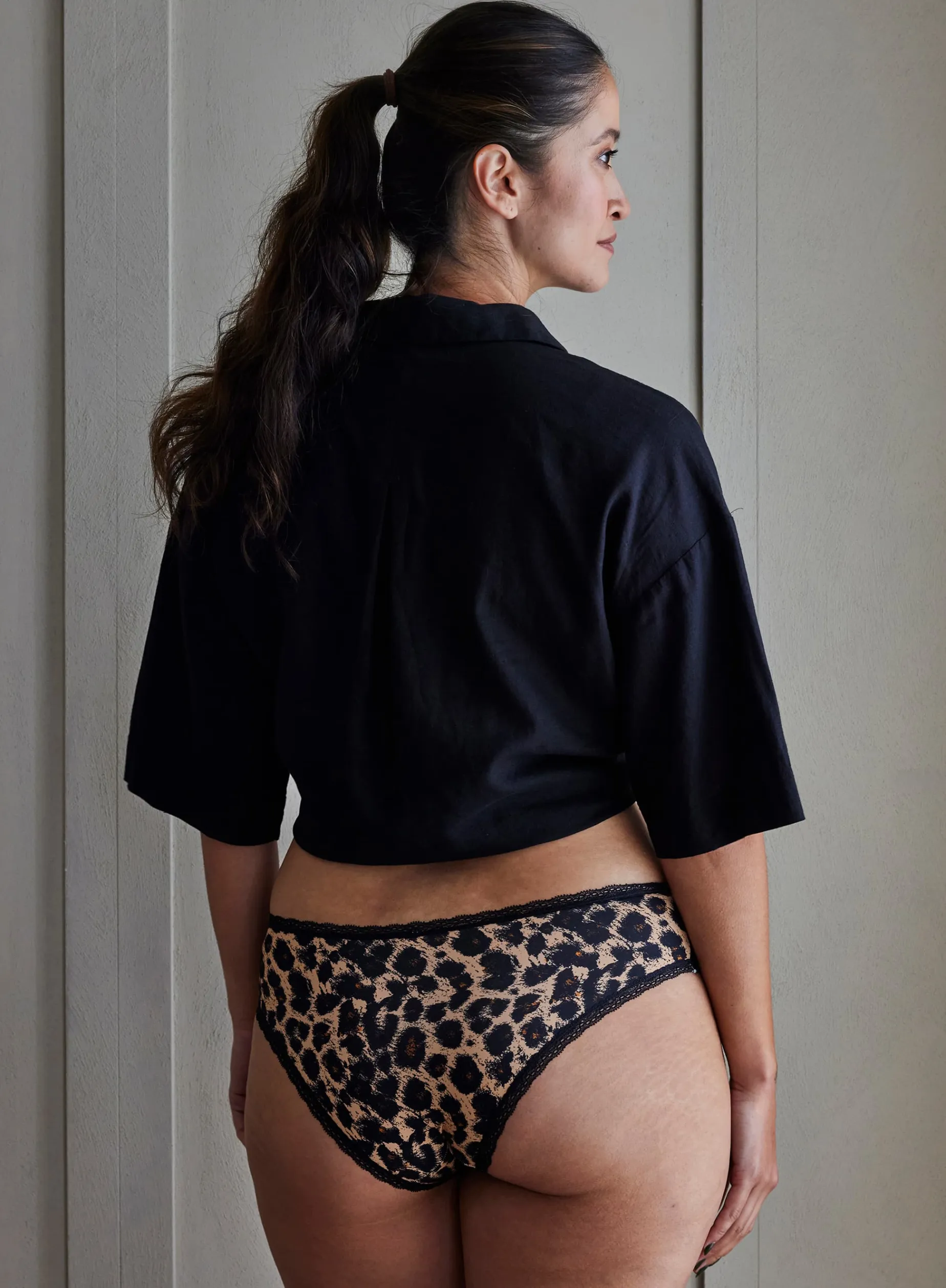 Livera Micro Lace Sasja Hipster - Nude Leo