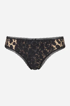 Livera Micro Lace Sasja String - Nude Leo