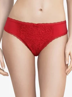 Livera Micro Lace String - Passion Red