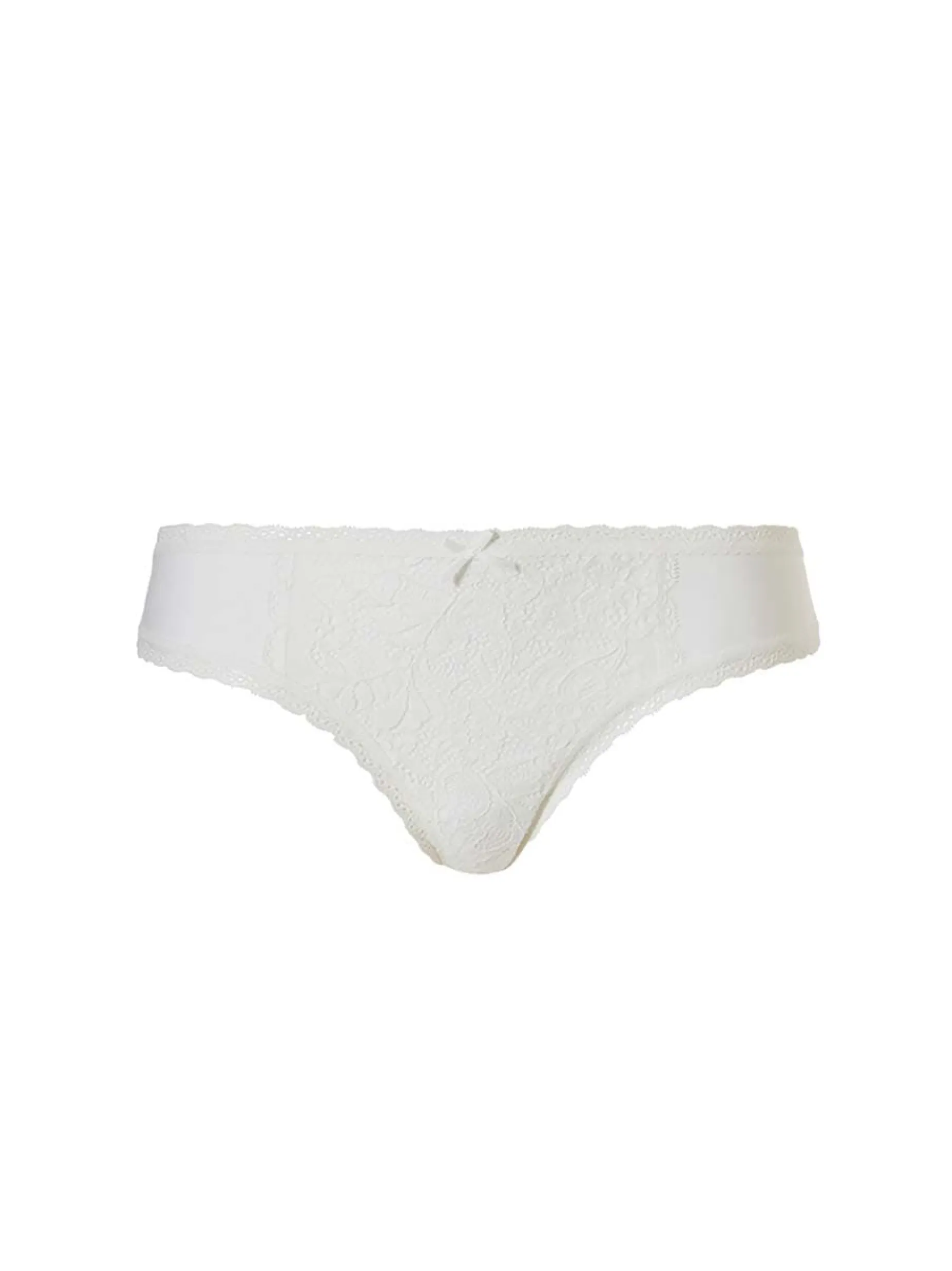 Livera Micro Lace String - Milk