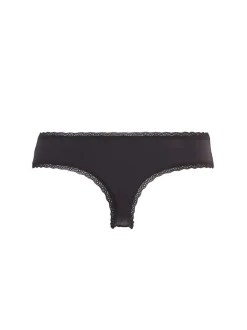 Livera Micro Lace String - Zwart