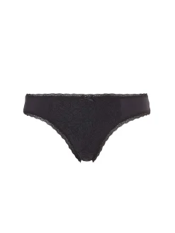 Livera Micro Lace String - Zwart