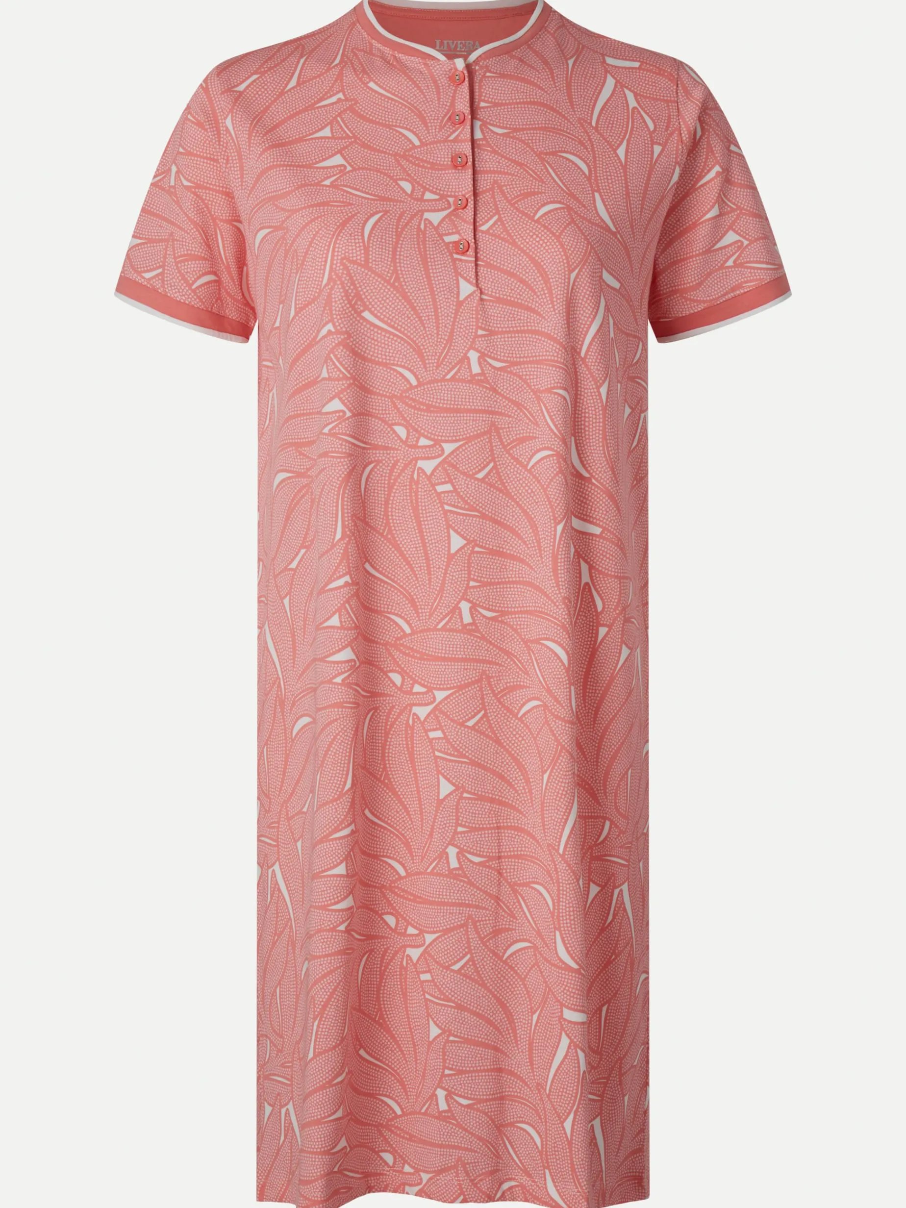 Livera NICOLLE Nachthemd korte mouw - Pink Mosaic