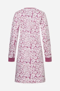 Livera NICOLLE Nachthemd lange mouw - Pink Flower Power