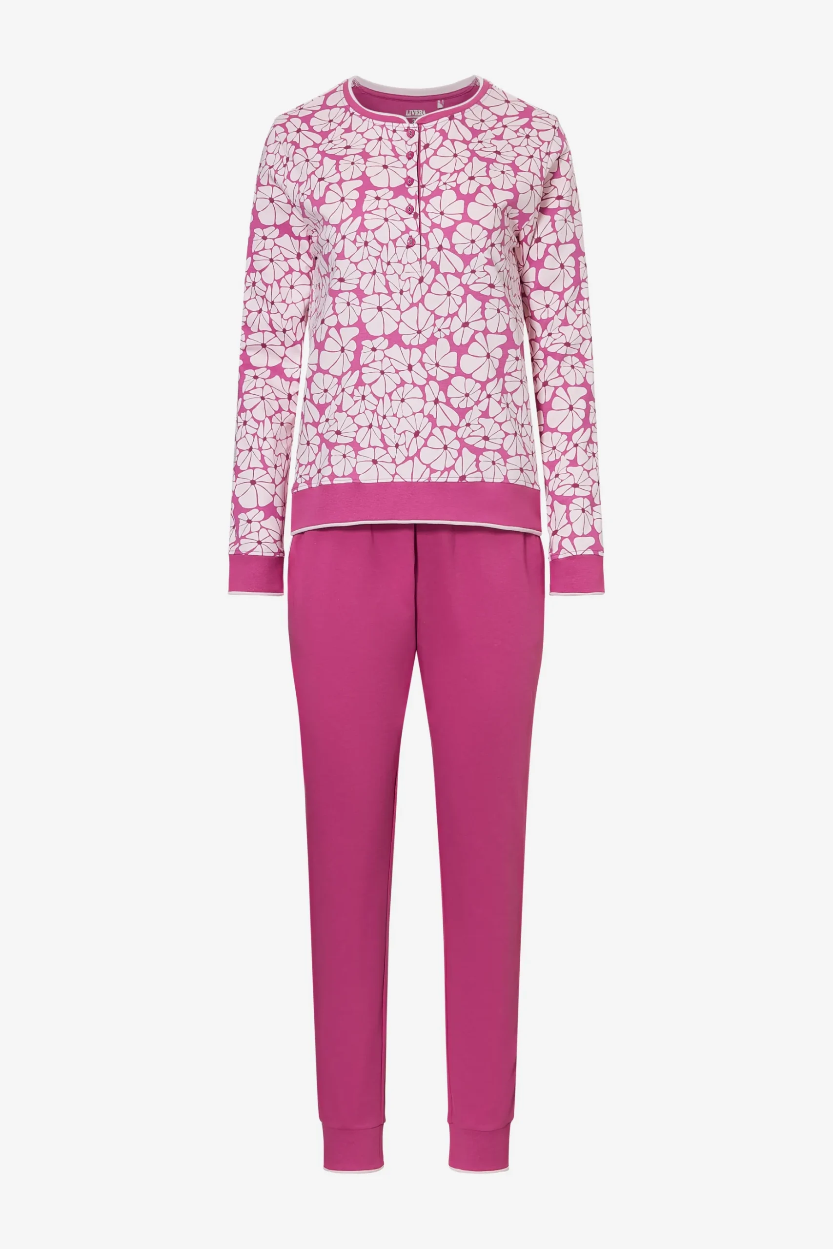 Livera NICOLLE Pyjama lange mouw - Pink Flower Power