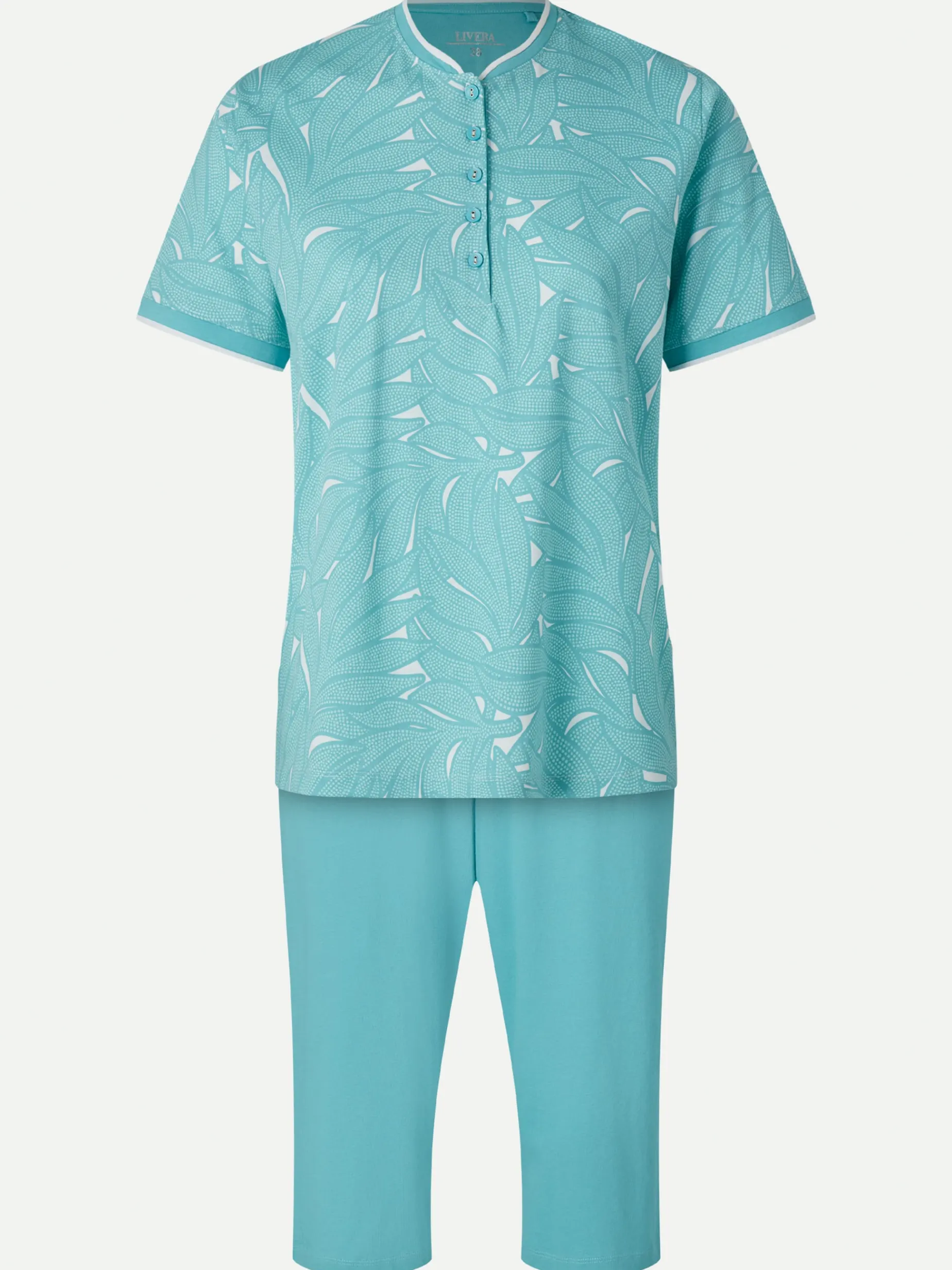 Livera NICOLLE Pyjama set korte mouw - Blue Mosaic