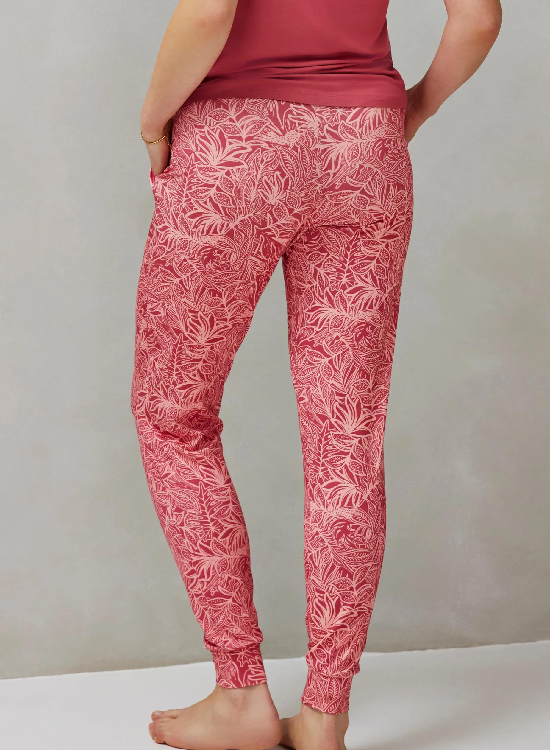 Livera NINA TOUCH Lange broek - Pink Jungle