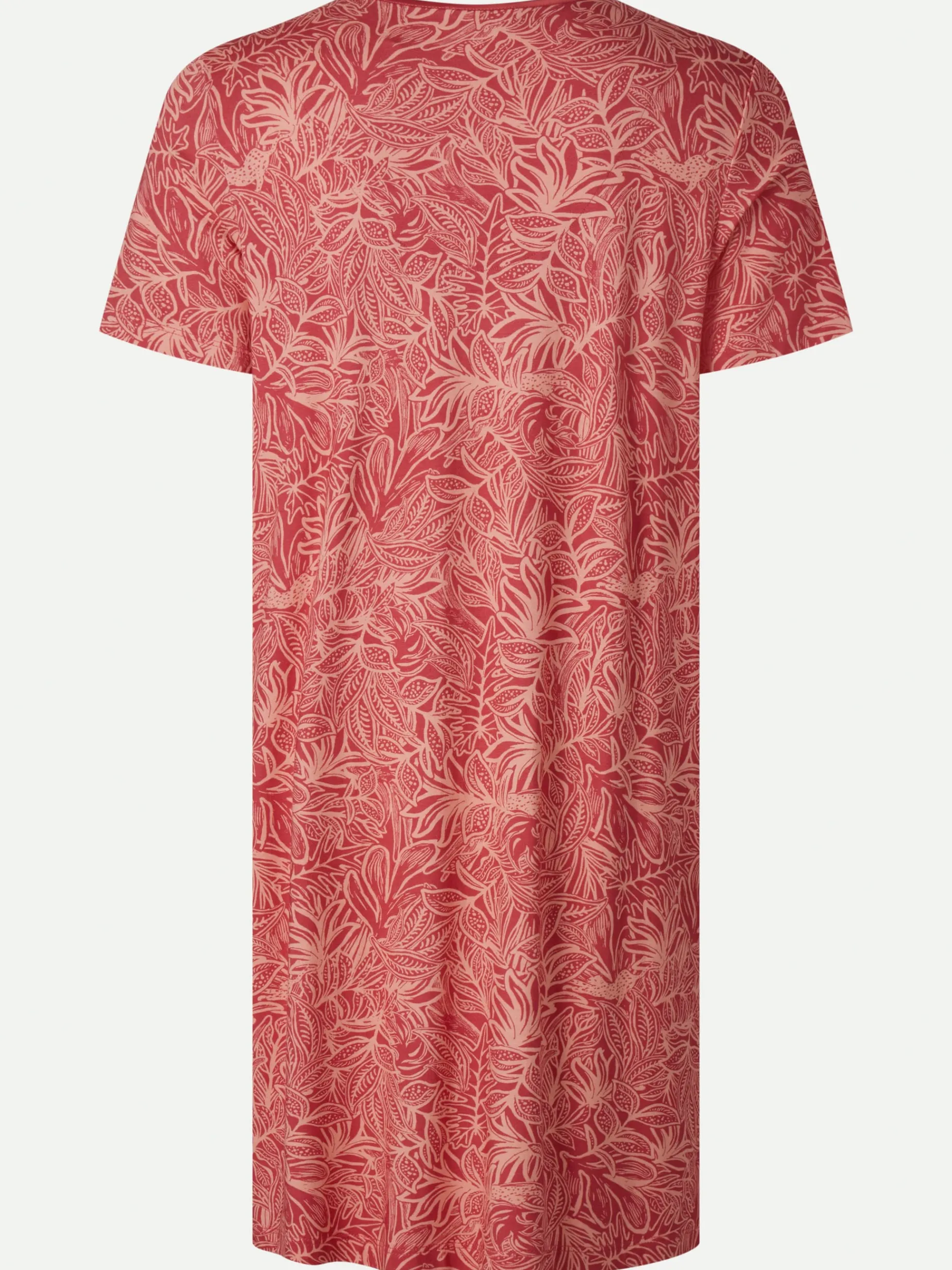 Livera NINA TOUCH Nachthemd korte mouw - Pink Jungle