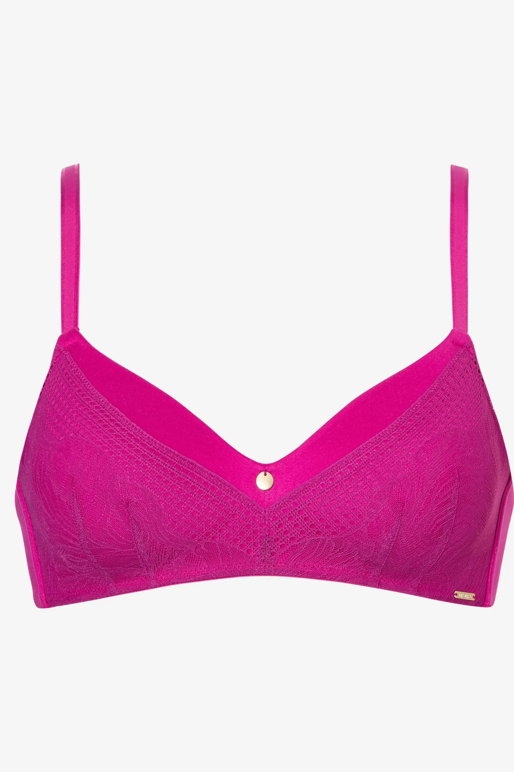 Livera SOFT LACE Bibi Voorgevormde BH zonder beugel - London fuchsia