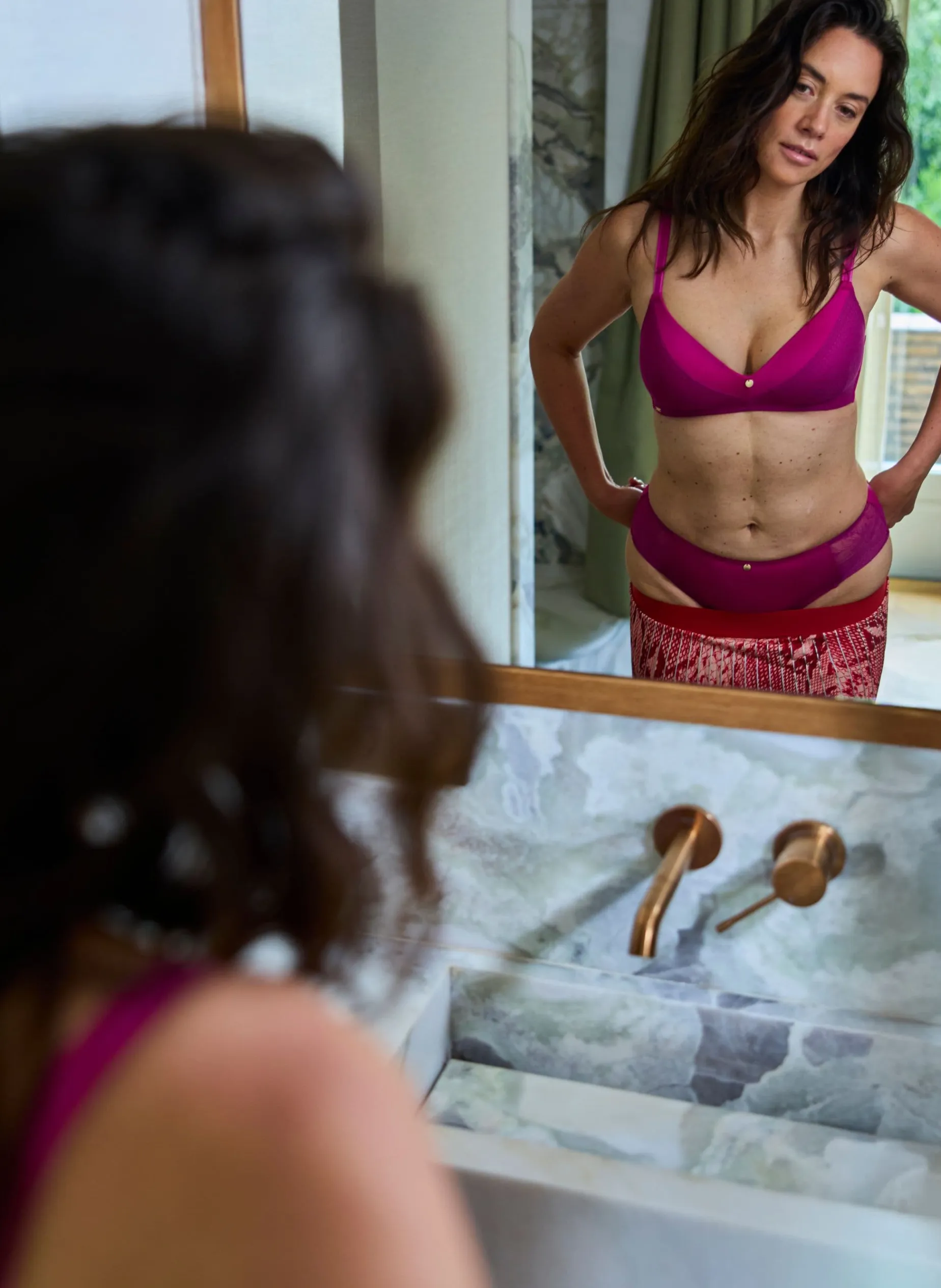 Livera SOFT LACE Bibi Voorgevormde BH zonder beugel - London fuchsia