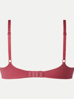 Livera SOFT LACE Bibi Voorgevormde BH zonder beugel - Garnet Rose