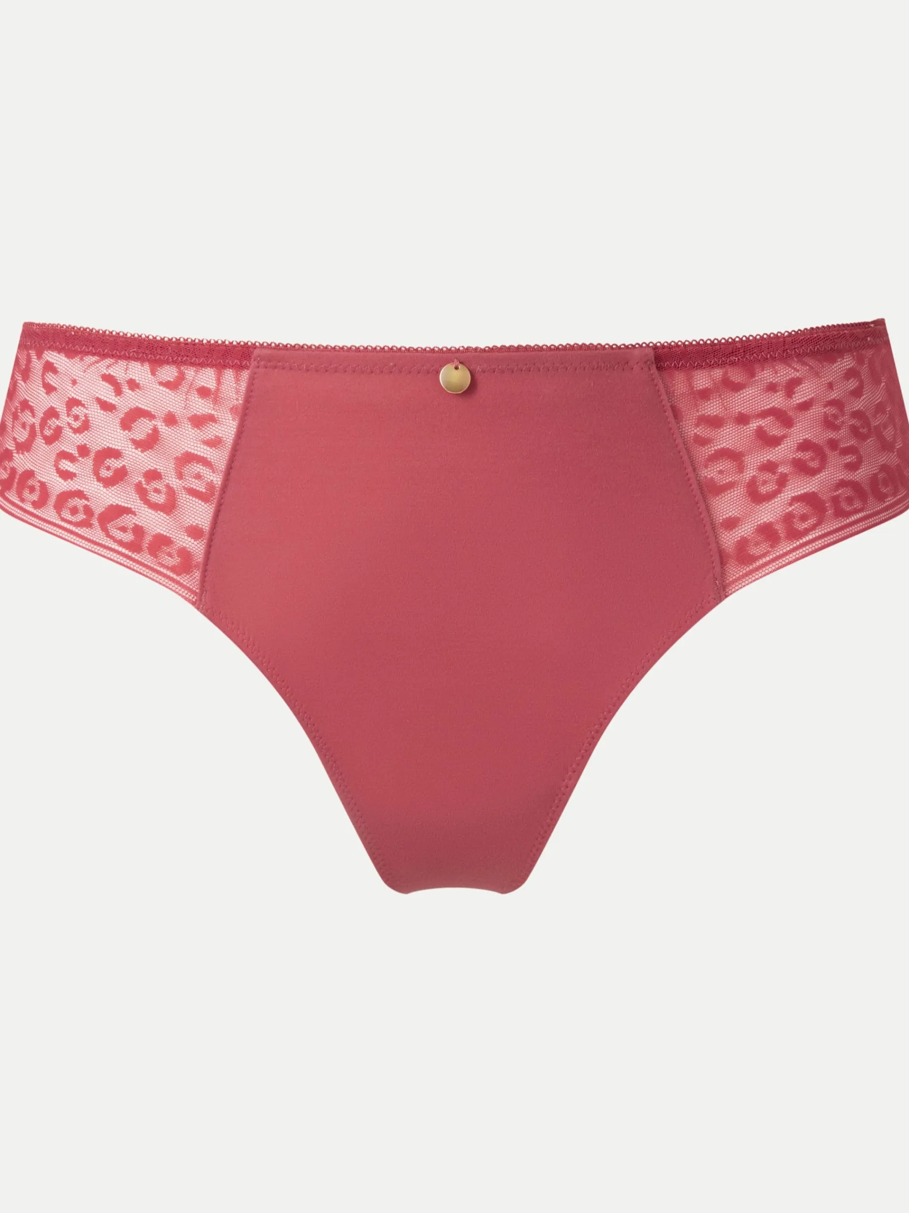 Livera SOFT LACE String - Garnet Rose