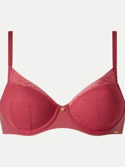 Livera SOFT LACE Voorgevormde Memory BH - Garnet Rose