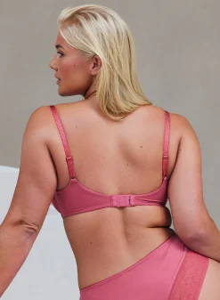 Livera SOFT LACE Voorgevormde Memory BH - Garnet Rose
