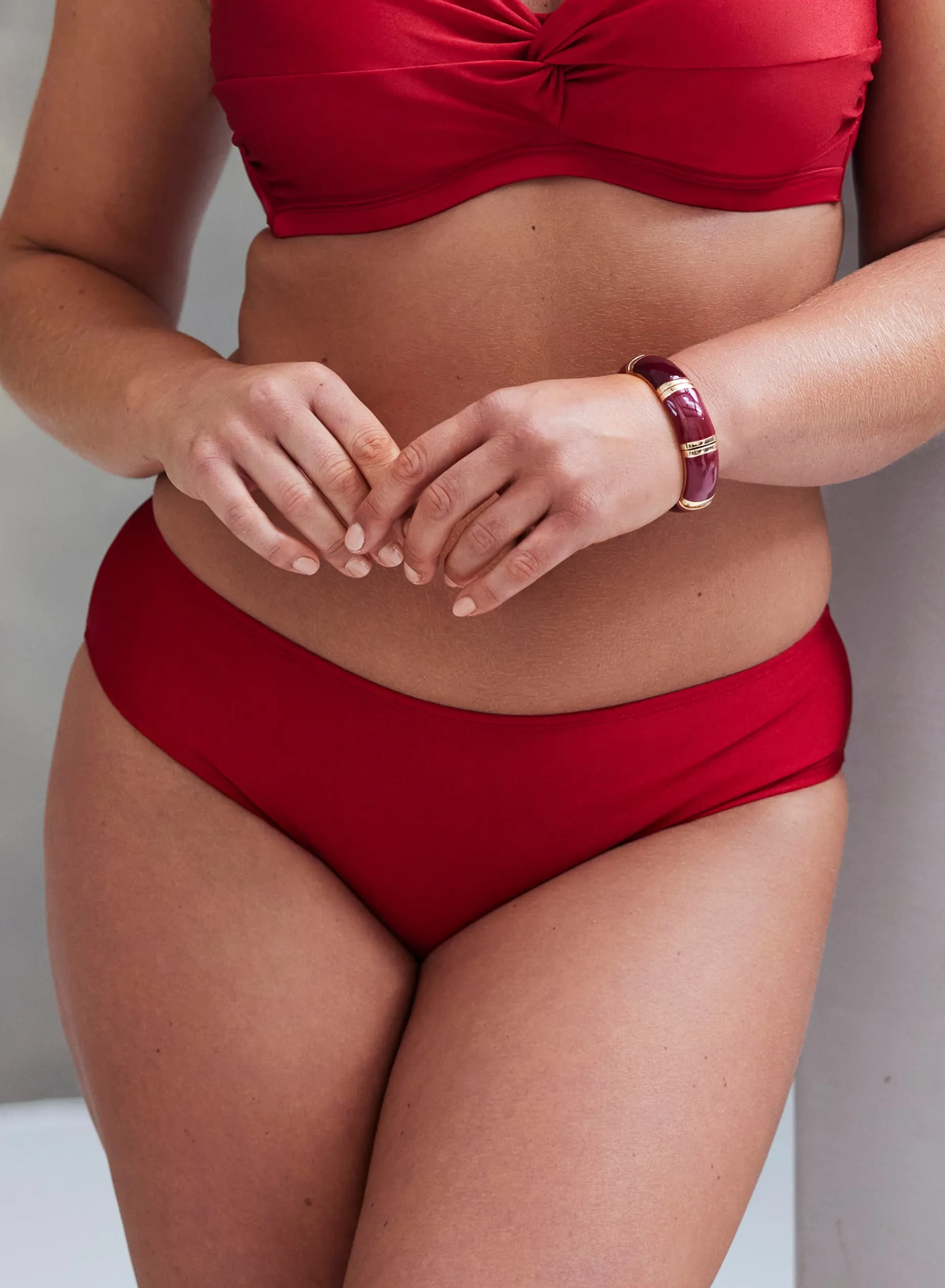 Livera St Tropez Mid Bikinibroekje - Candy Apple