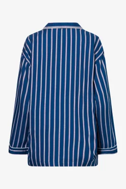 Livera STRIPES Top lange mouw - Egret/Opale