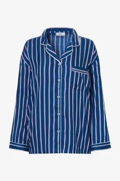 Livera STRIPES Top lange mouw - Egret/Opale