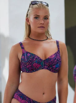 Livera TOULON Vanessa Bikinitop met beugel - Pink Palm