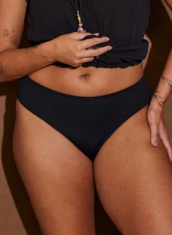 Livera Uni Bikini Broekje Taille - Zwart
