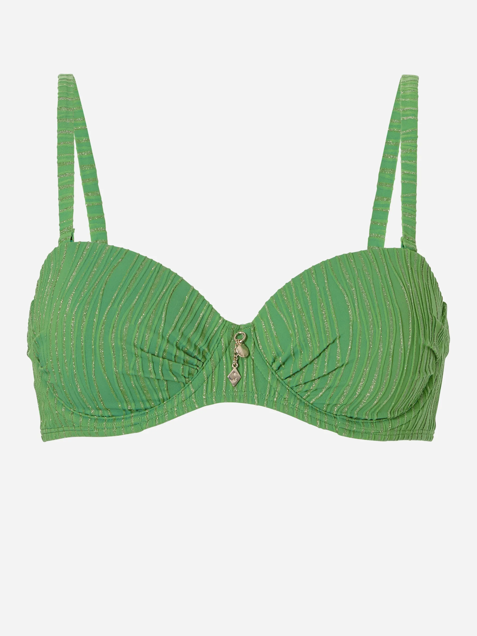 Livera VALENCIA Britt Voorgevormde Bikinitop - GREEN STRUCTURE