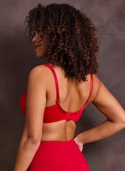 Livera Zigzag Voorgevormde Lindsey BH - Poppy Red