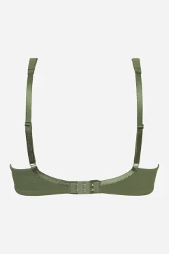 Livera Zigzag Voorgevormde Lindsey BH - Bronze green