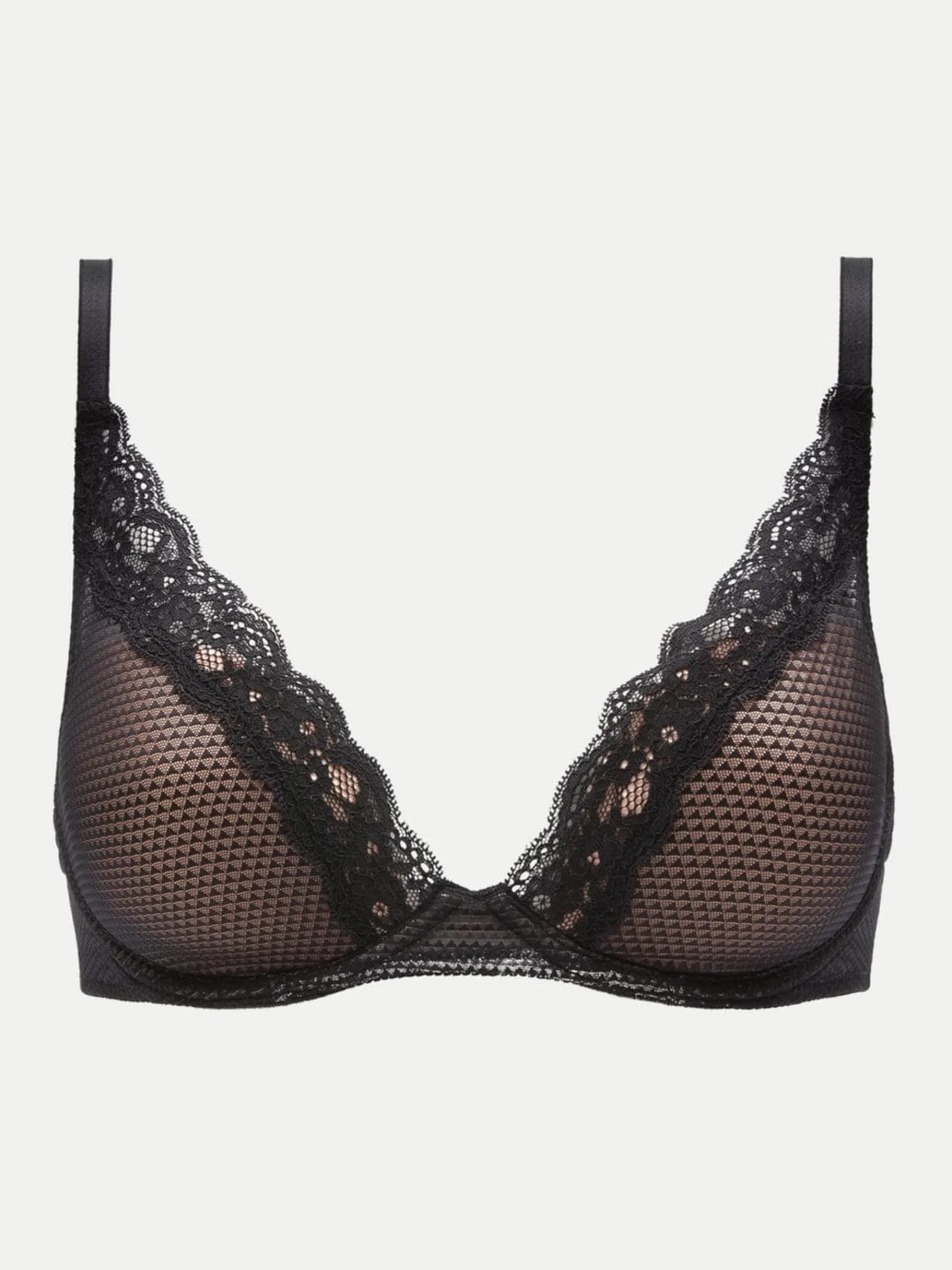Passionata Brooklyn Voorgevormde Plunge BH - Zwart